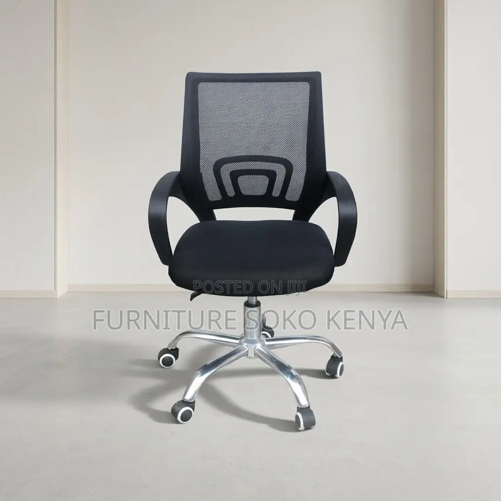 Office Chairs; Swivel Mid Backrest Clerical Mesh Chair