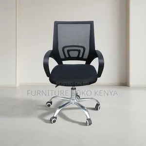 Office Chairs; Swivel Mid Backrest Clerical Mesh Chair