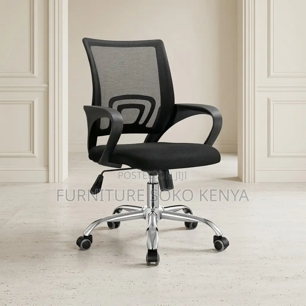 Office Chairs; Swivel Mid Backrest Clerical Mesh Chair