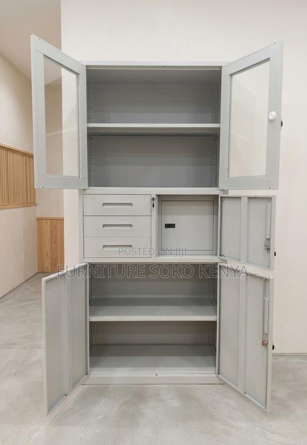 Office Cabinet; Lockable Office Storage Cabinet With in Safe - thumbnail 2