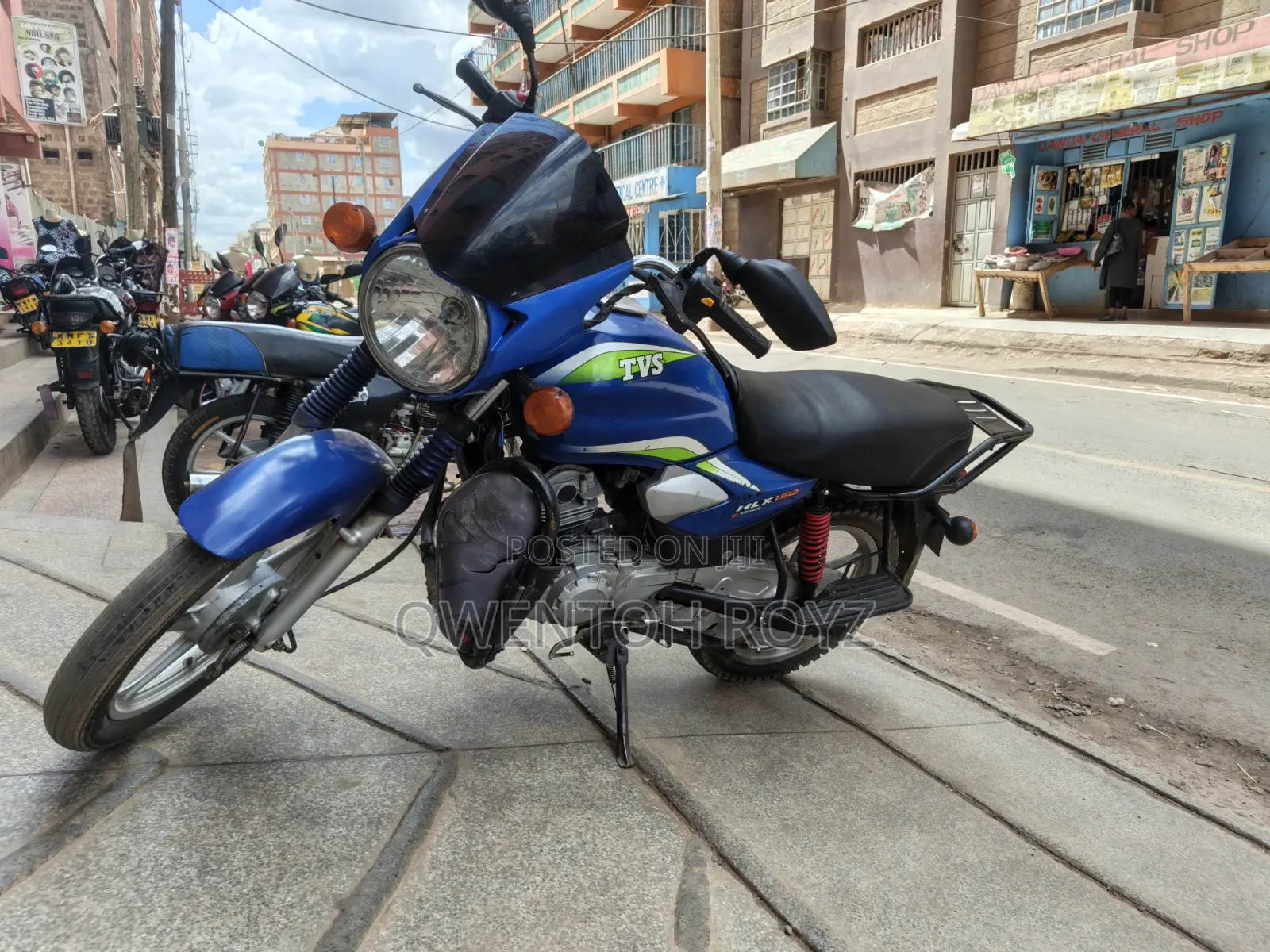 TVS HLX Plus ES 2022 Blue
