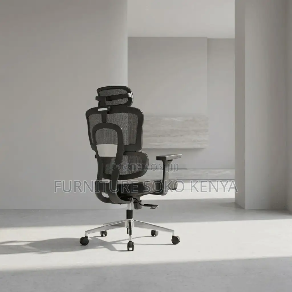 Office Chairs; Adjustable Orthopedic Recliner Fabric Chair