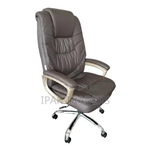 Milano Executive High-Back Chair – Espresso Brown