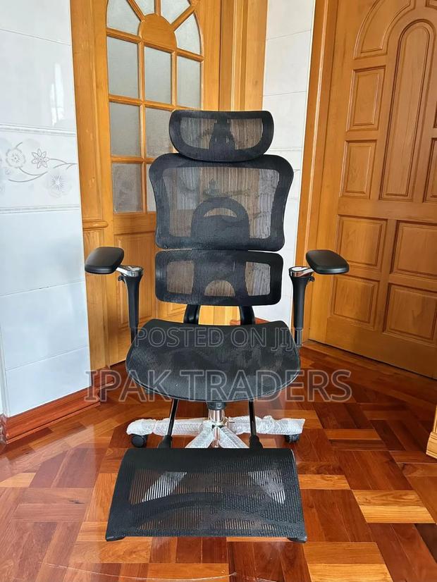 ErgoFlex Pro Multi-Function Mesh Office Chair With Adjustable Headrest - main view