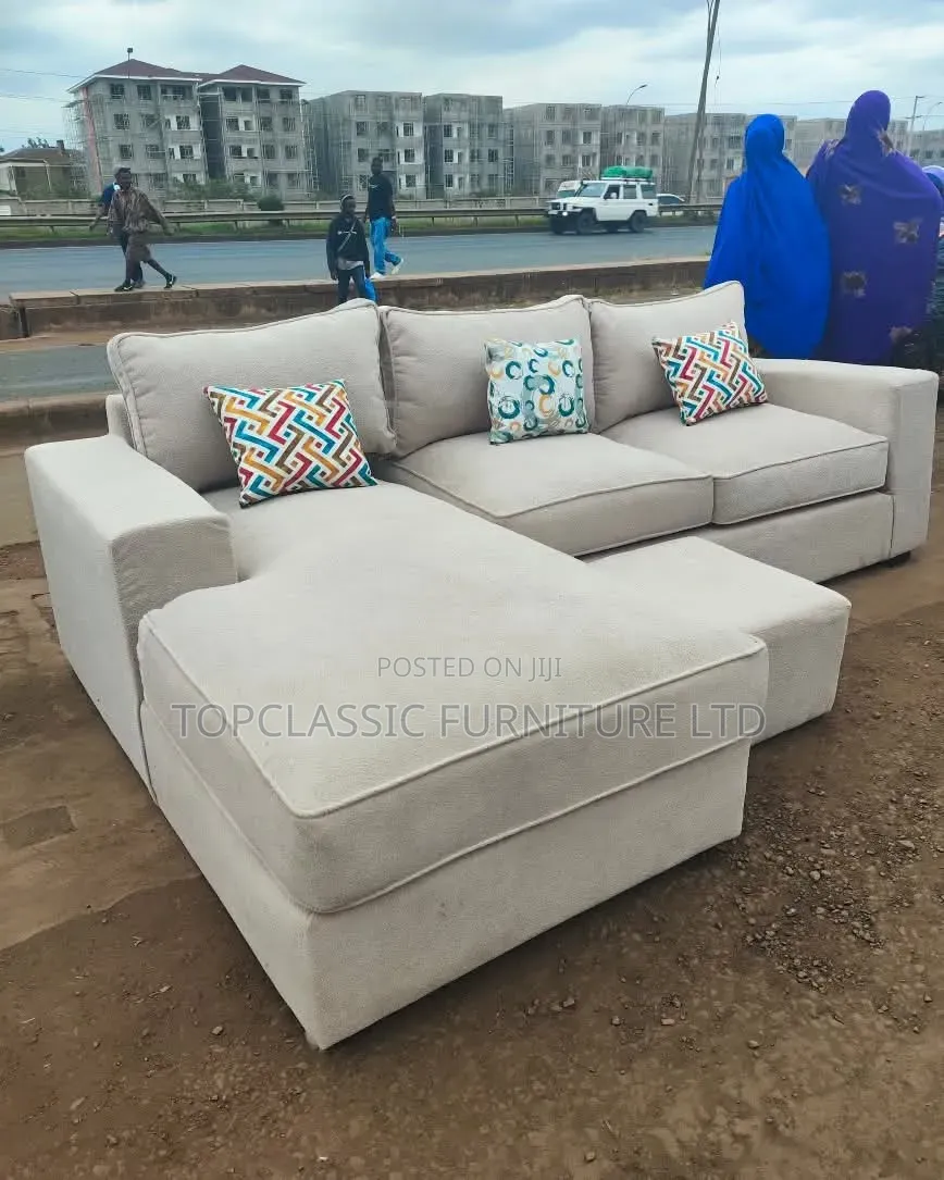 L Share Beige 6 Seaters L Quality