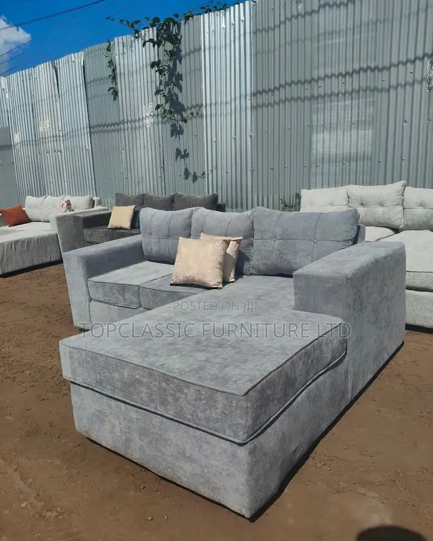 6 Seat  L Shape+ Free Throw Pillows in All Colors