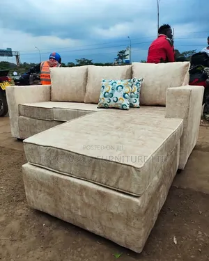 6 Seat  L Shape+ Free Throw Pillows in All Colors