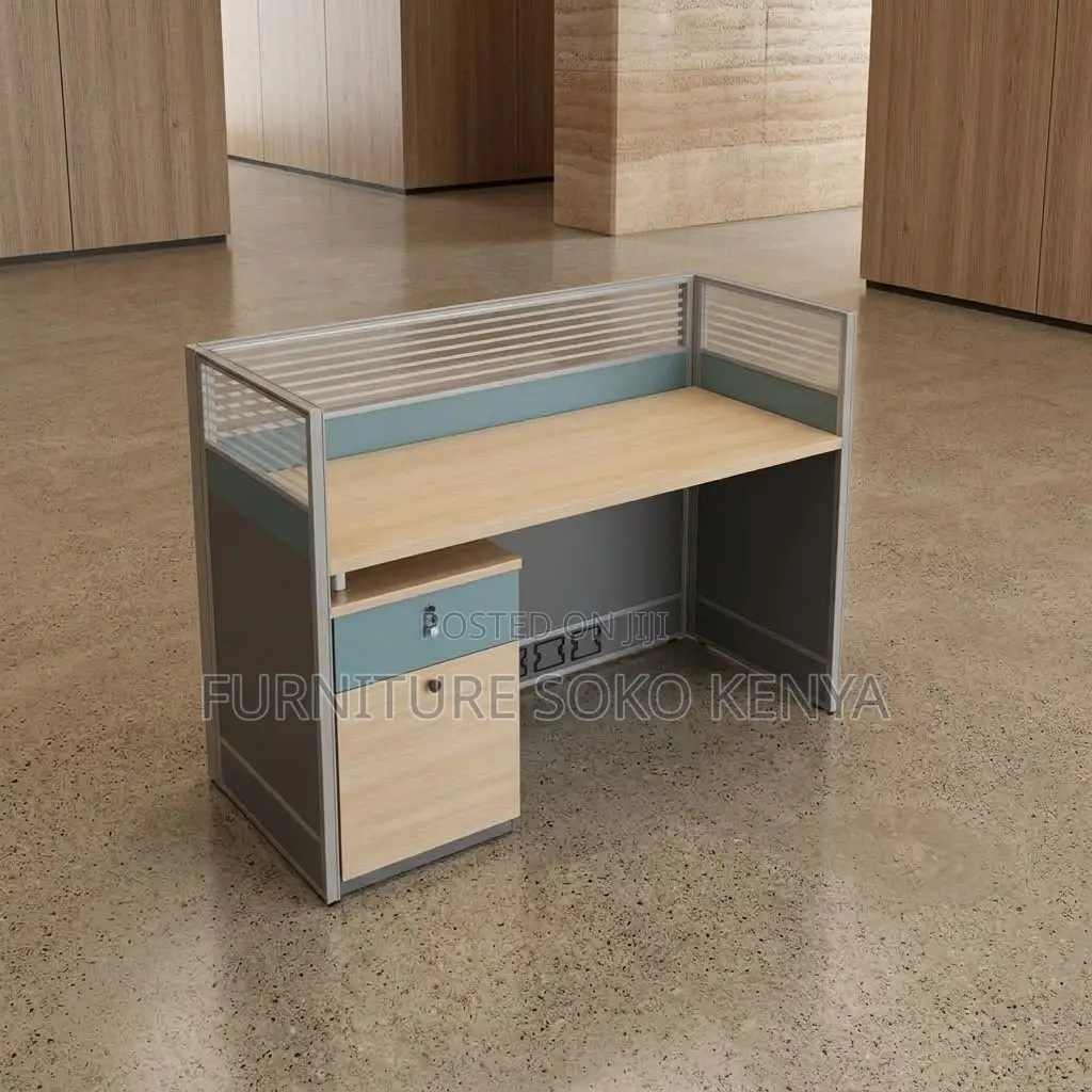 Office Workstations; One User Modern Workstation Table