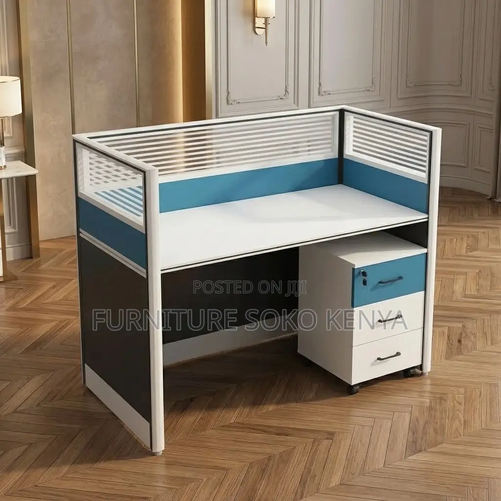 Office Workstations; One User Modern Workstation Table