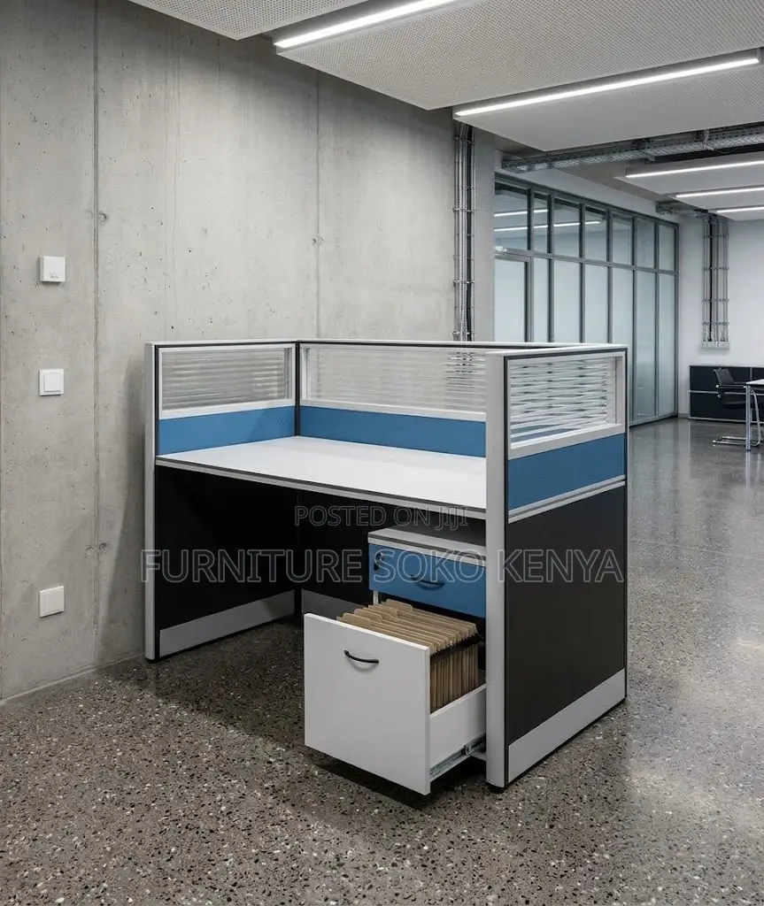 Office Workstations; One User Modern Workstation Table
