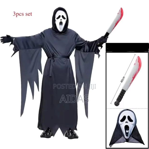 3 in 1 Grim Reaper Halloween Costume