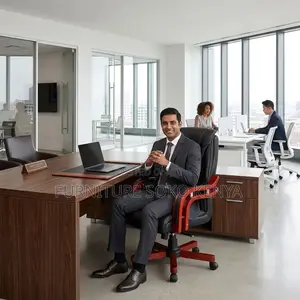 Office Chair; Executive High Leather Office Directors Chair