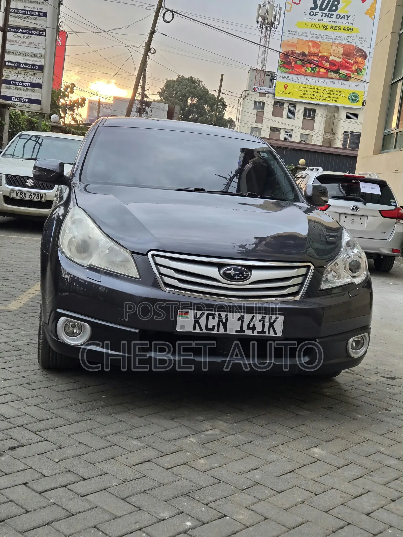 Subaru Outback 2010 Black