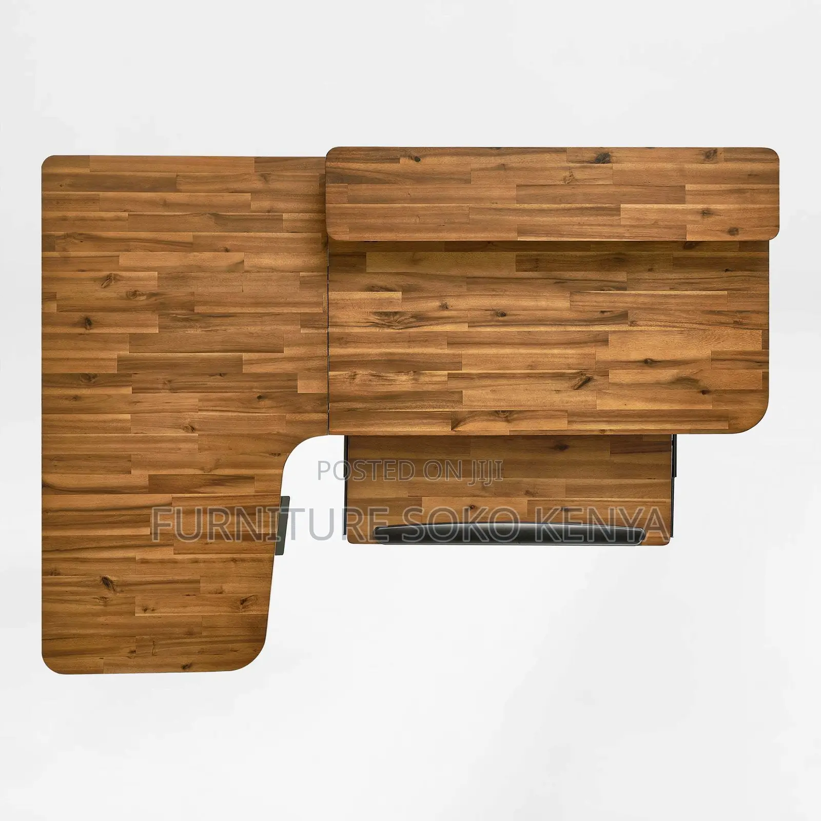 Office Desk; 1.4 Meters L Shaped Computer Adjustable Desk