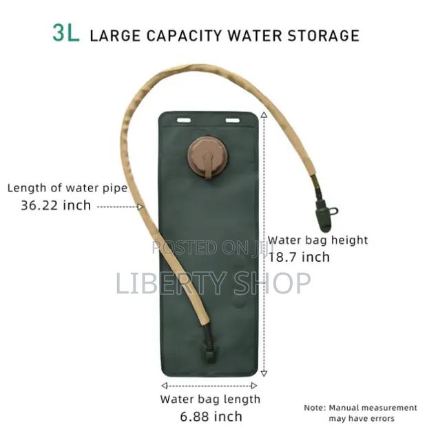 Hydration Water Bladder – Portable Backpack Water Reservoir - main view
