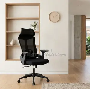 Office Chairs; Ergonomic Fabricated High Backrest Office Chair