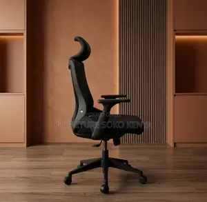 Office Chairs; Ergonomic Fabricated High Backrest Office Chair