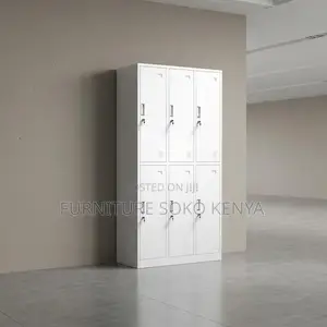 Office Cabinet; Executive 6 Lockers Office Document Cabinet