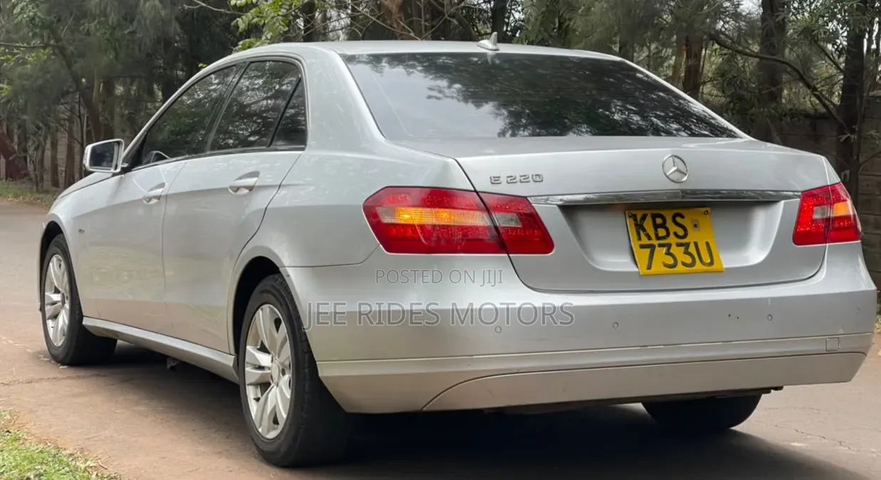 Mercedes-Benz E220 2010 Silver