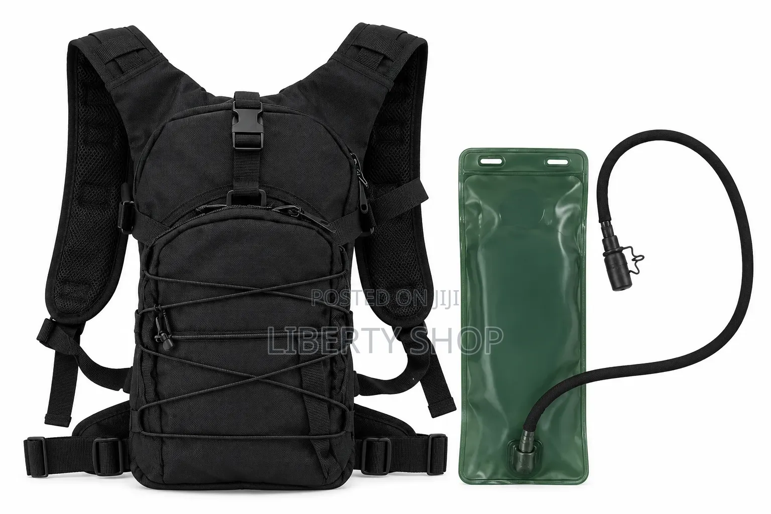 Tactical Backpack Camel Bag – Outdoor Hydration Backpack for Hiking,