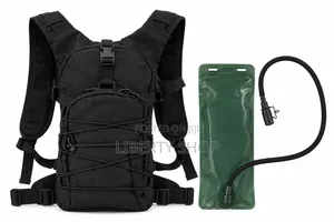 Tactical Backpack Camel Bag – Outdoor Hydration Backpack for Hiking,