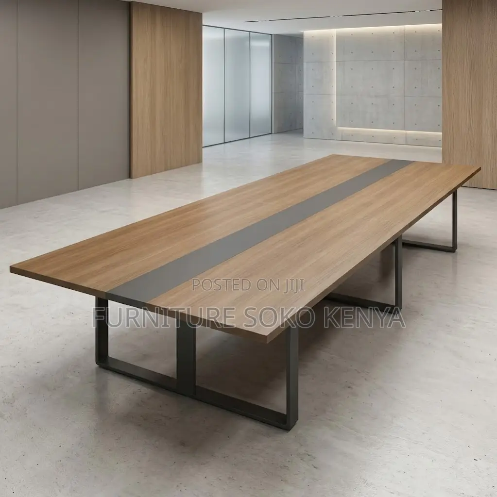 Boardroom Table; 2.4 Meters Staff Executive Boardroom Table