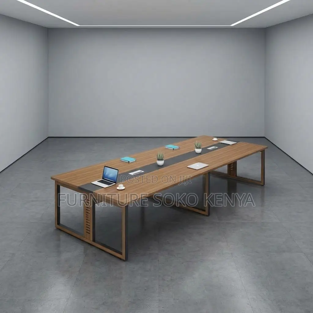 Boardroom Table; 2.4 Meters Staff Executive Boardroom Table