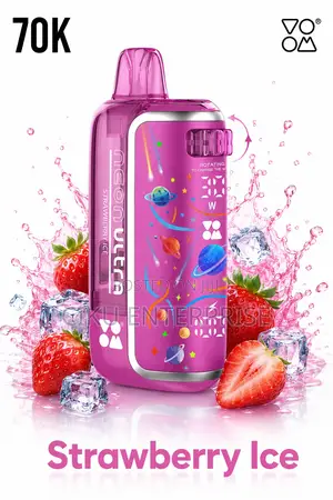 Strawberry Ice Ultra Neon 70,000 Puffs Rechargeable Disposable Vape
