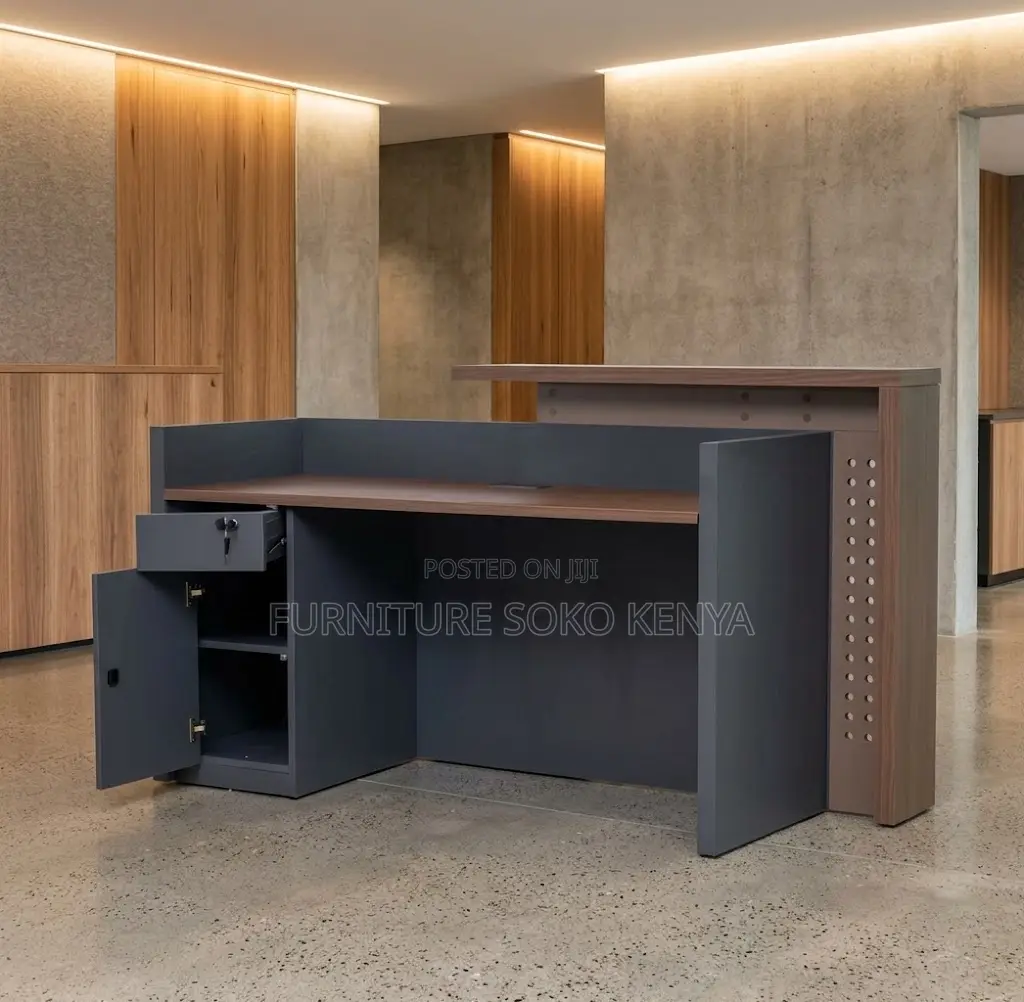 Reception Desk; Impressive 160CM Reception Welcome Desk