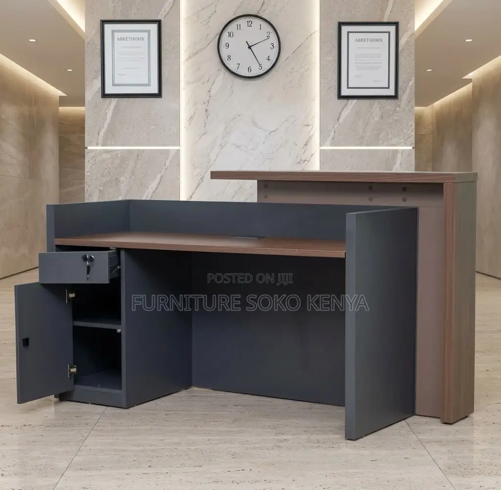 Reception Desk; Impressive 160CM Reception Welcome Desk