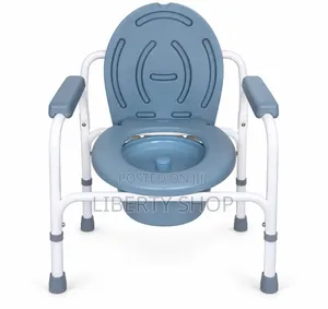 Portable Commode Chair With Removable Toilet Pot – Bathroom Safety