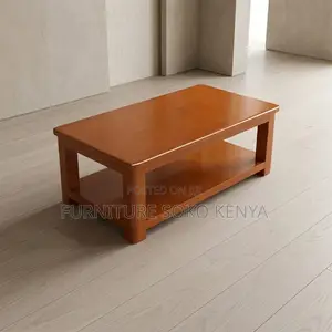Coffee Table; Executive Home Office Mahogany Coffee Table