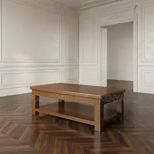 Coffee Table; Executive Home Office Mahogany Coffee Table