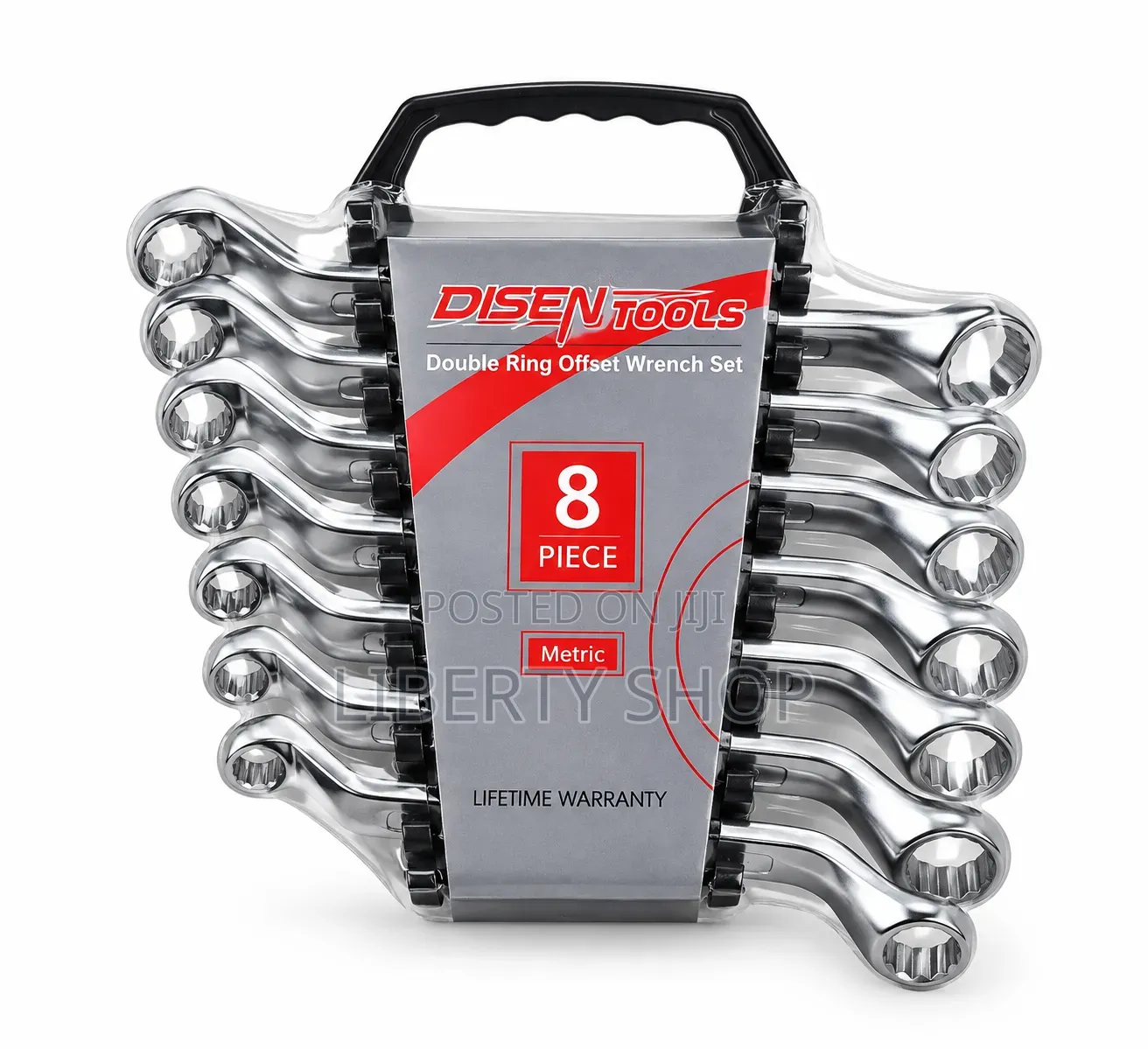 Disen 8-Piece Combination Spanner Set – Double-Ended Wrench Tools For