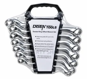 Disen 8-Piece Combination Spanner Set – Double-Ended Wrench Tools For