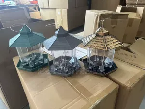 Garden Panorama Hanging Bird Feeder (Gazebo Outdoor Wild Bird Feeder)