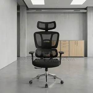 Office Chair; Orthopedic Full Mesh Office Reclining Chair
