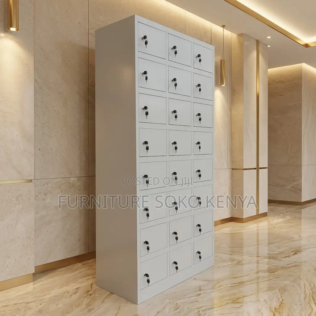 Office Cabinet; 24-Drawer Executive Modern Cabinets