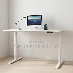 Office Desk; 1400mm Adjustable Standing Computer Desk