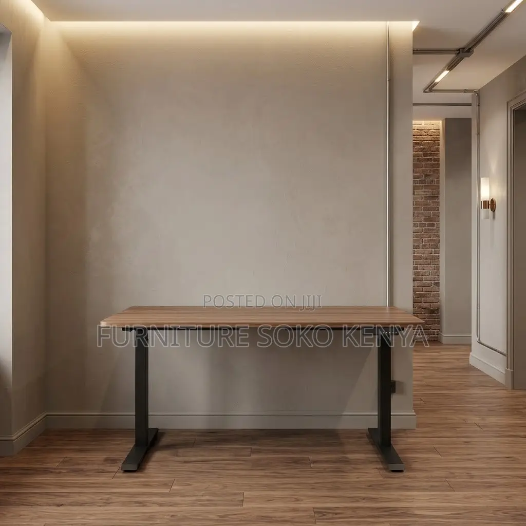 Office Desk; 1400mm Adjustable Standing Computer Desk