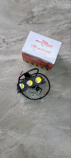 Motorbike LED Fog Lamps With Flashing Function