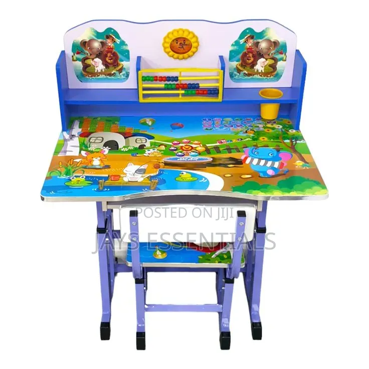 Kids Study Table and Chairs Set
