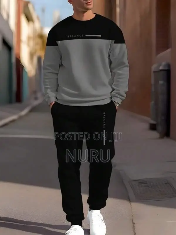 Men 2pcs Sweatpants