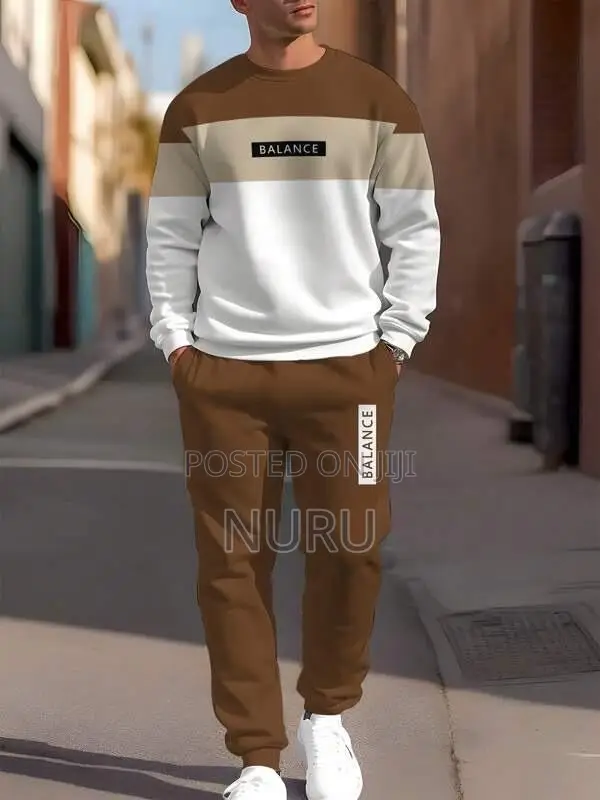 Men 2pcs Sweatpants