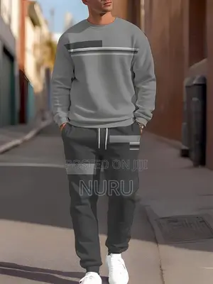 Men 2pcs Sweatpants