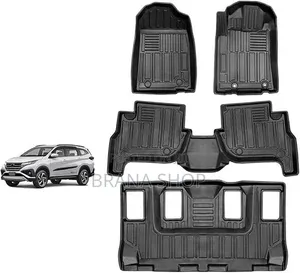Toyota Rush Car Floor Mats – Rugged Compact SUV Set