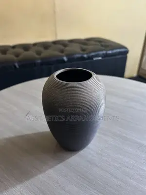 Silver & Dark Grey Vase (Medium and Taller)
