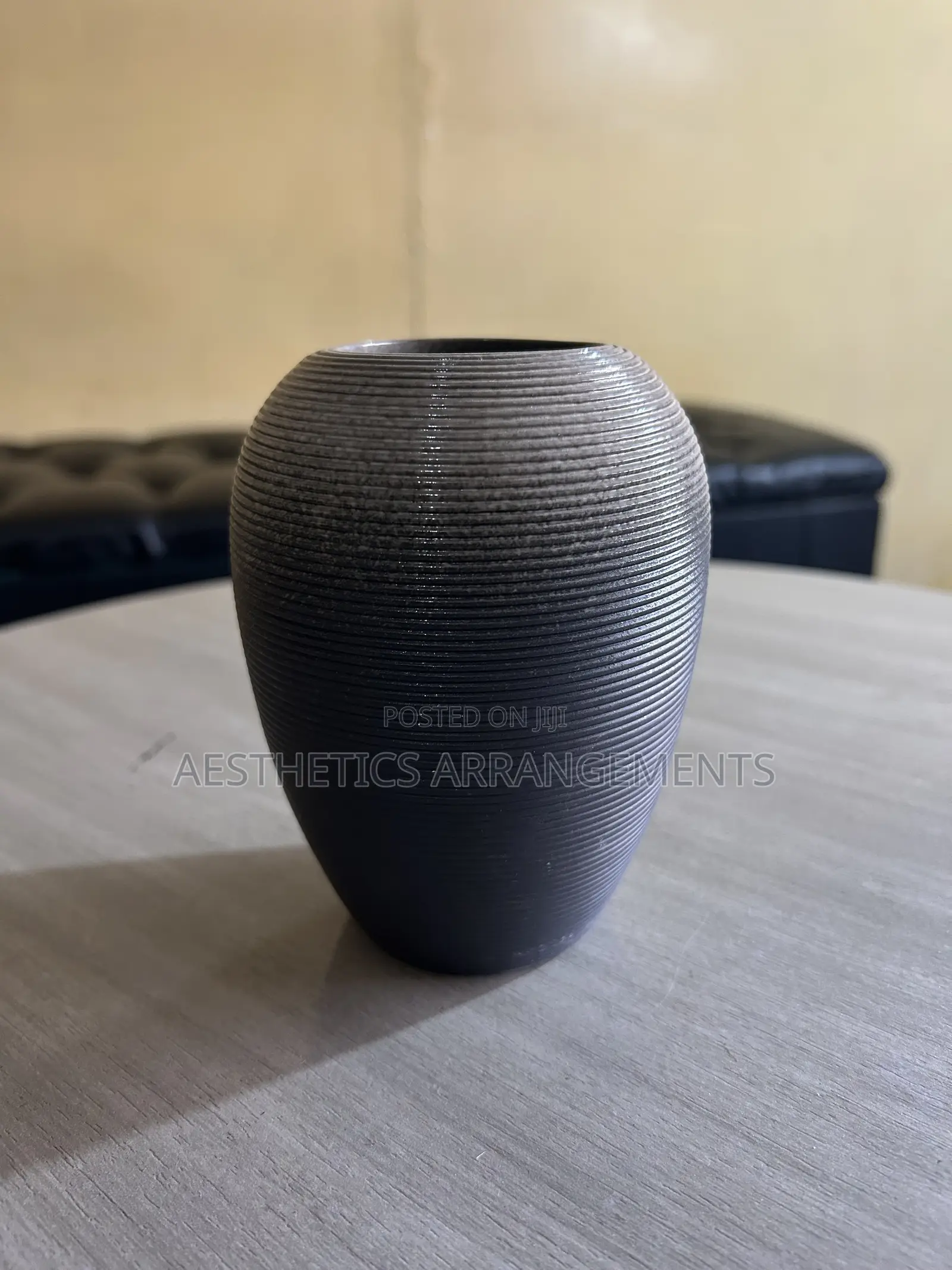 Silver & Dark Grey Vase (Medium and Taller)
