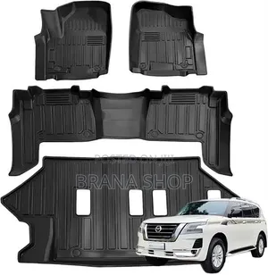 Nissan Patrol Heavy-Duty Floor Mats – Premium 4x4 Protection