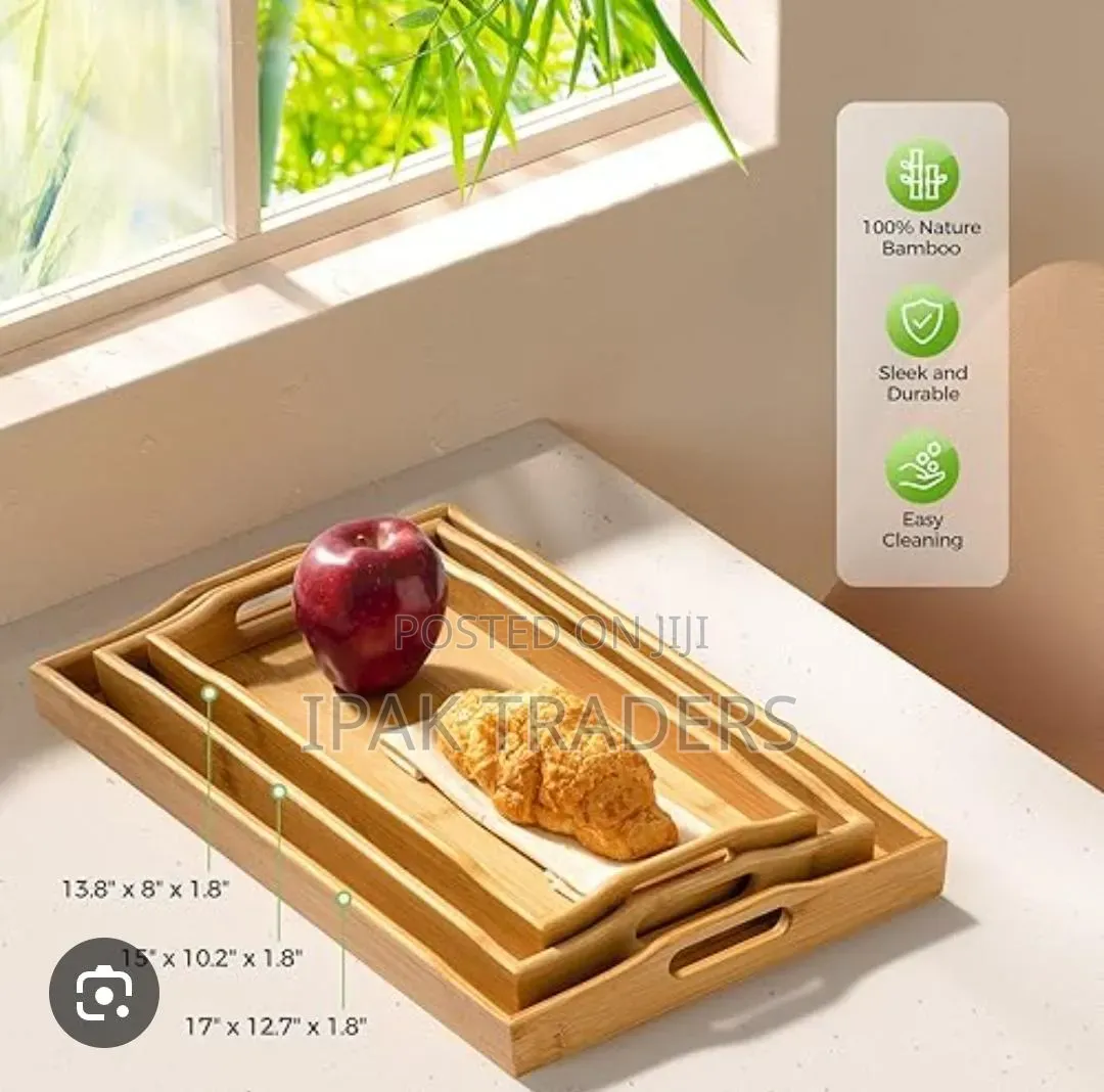 *New Arrival 3in1 Bamboo Tray Wooden